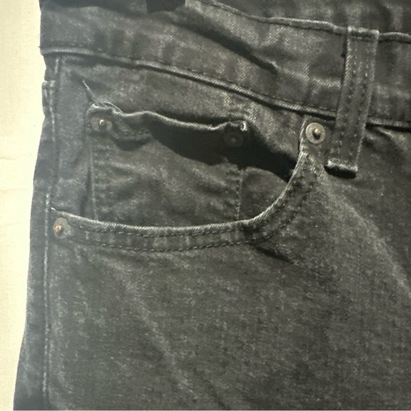 Levi’s 505 Men’s Regular Fit Black Denim 32x34 - Picture 4 of 10